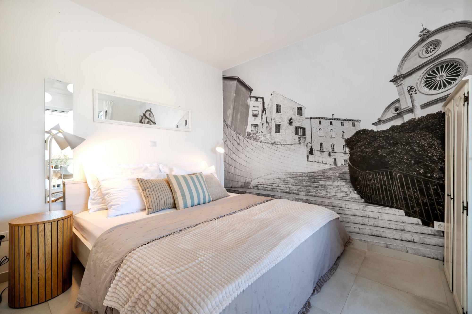 Ojra New Apartment With Seaview Sibenik Bagian luar foto