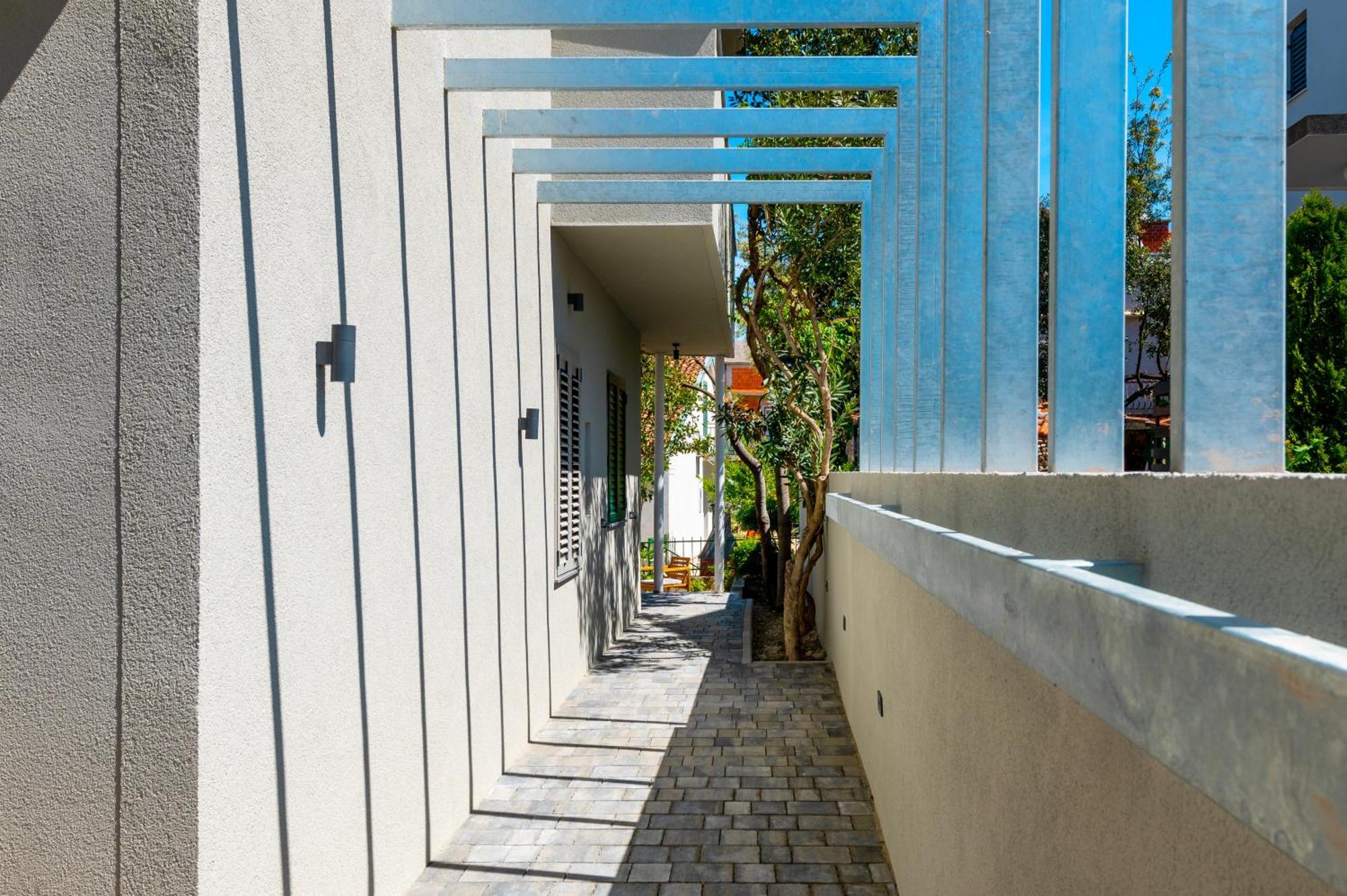 Ojra New Apartment With Seaview Sibenik Bagian luar foto